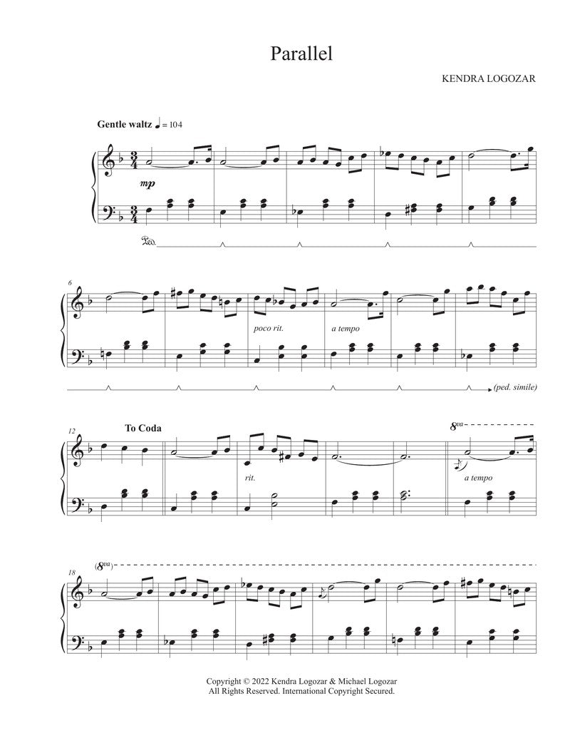 Parallel - Sheet Music Download