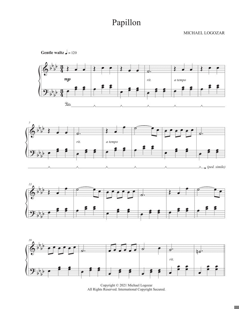Papillon - Sheet Music Download
