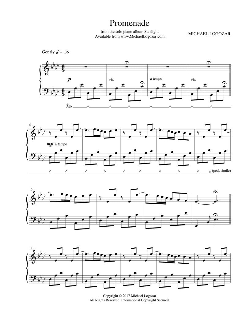 Promenade - Sheet Music Download