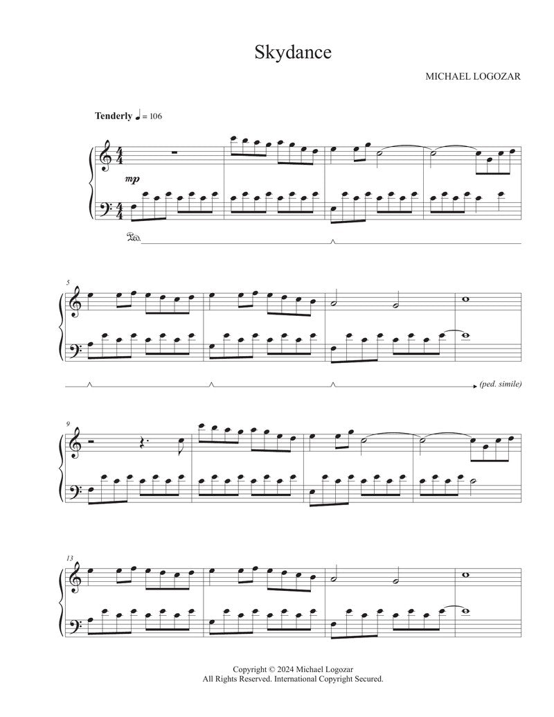 Skydance - Sheet Music Download