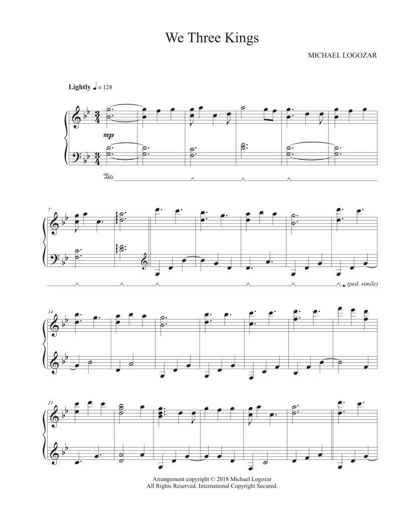 We Three Kings - Sheet Music Download