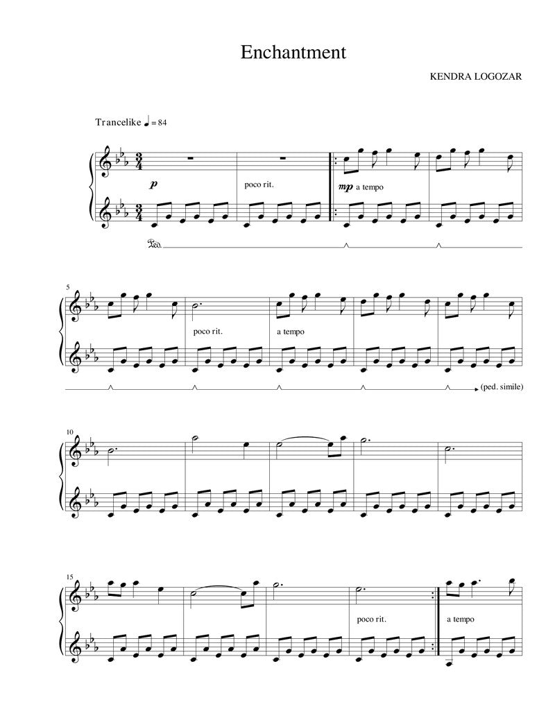 Enchantment - Sheet Music Download