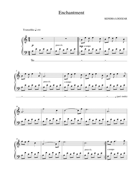 Enchantment - (key of Am)- Sheet Music Download