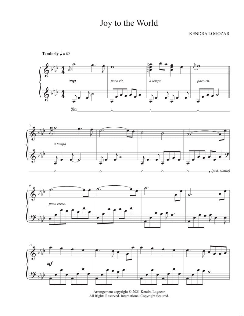 Joy to the World - Sheet Music Download