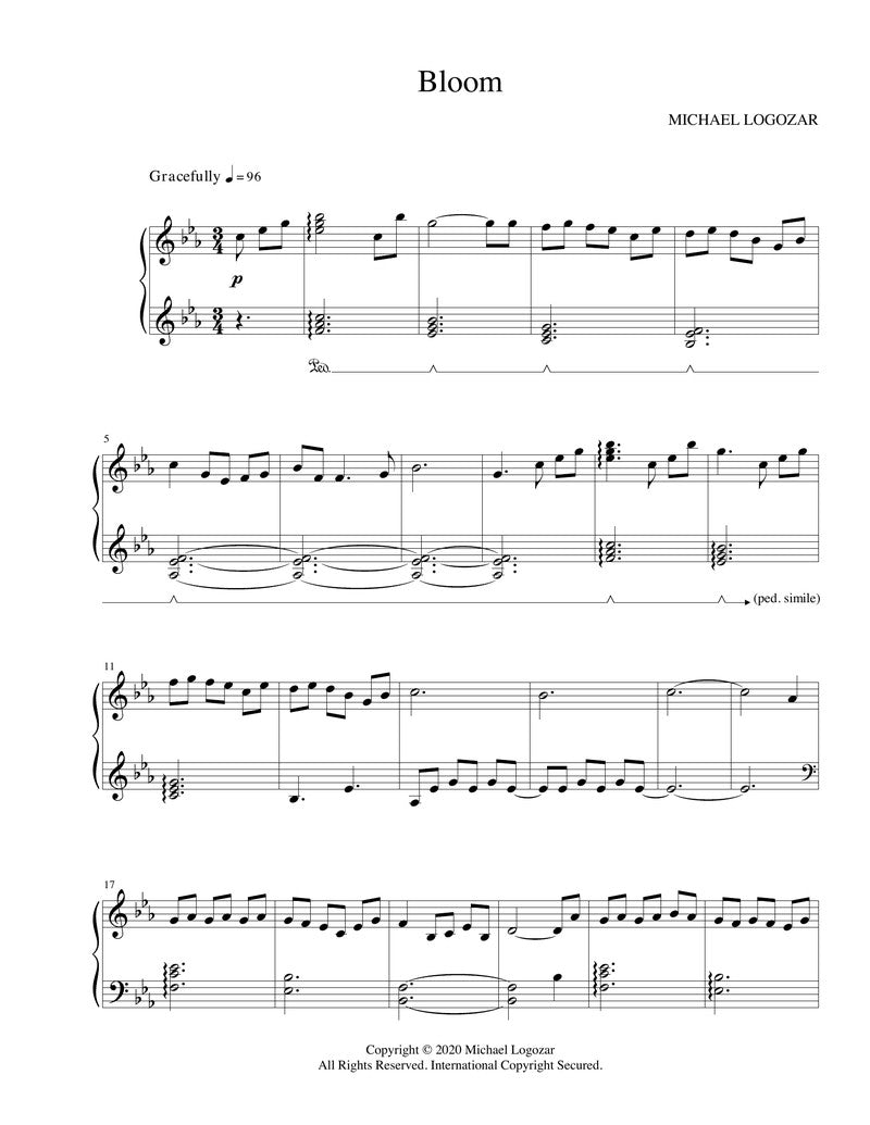 Bloom - Sheet Music Download