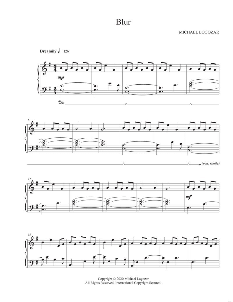 Blur - Sheet Music Download
