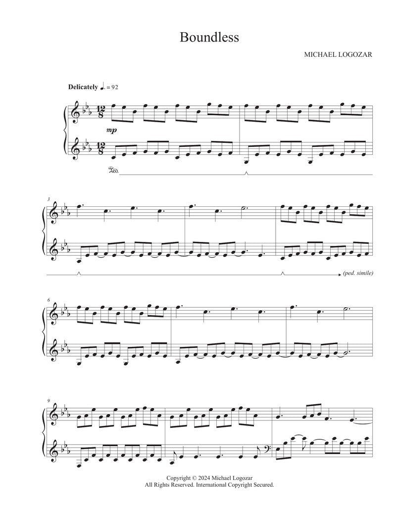 Boundless - Sheet Music Download