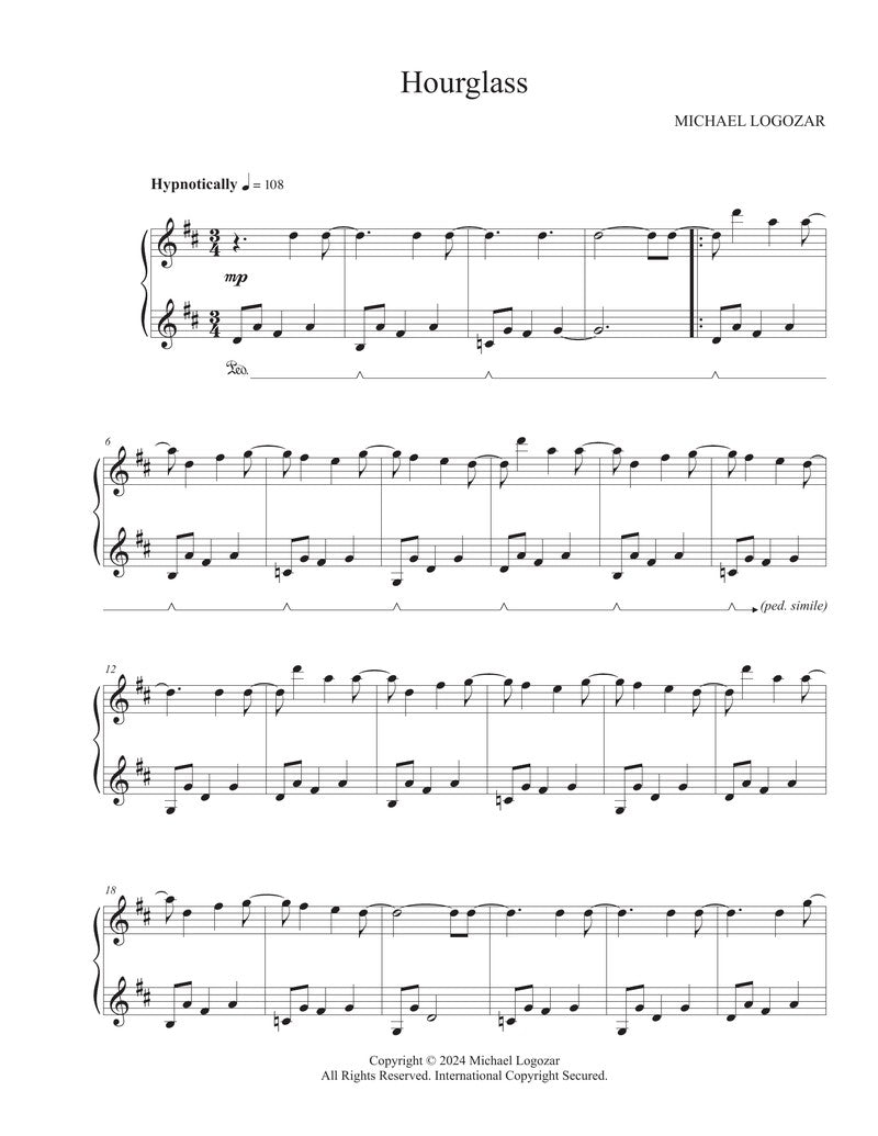 Hourglass - Sheet Music Download