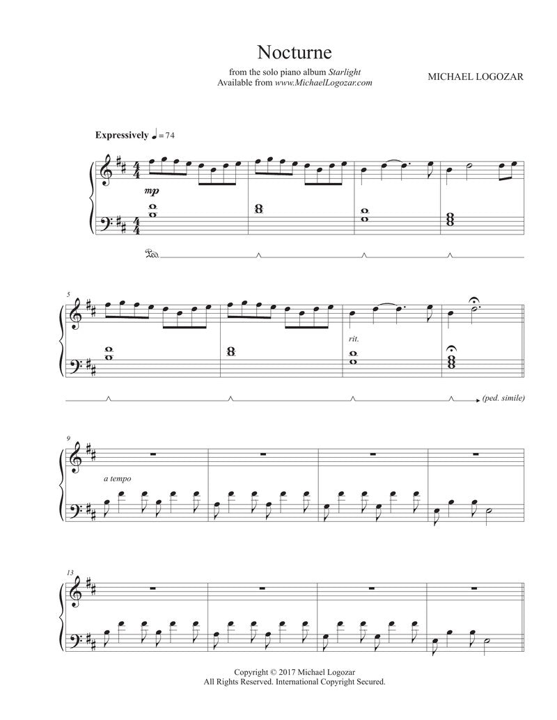 Nocturne - Sheet Music Download