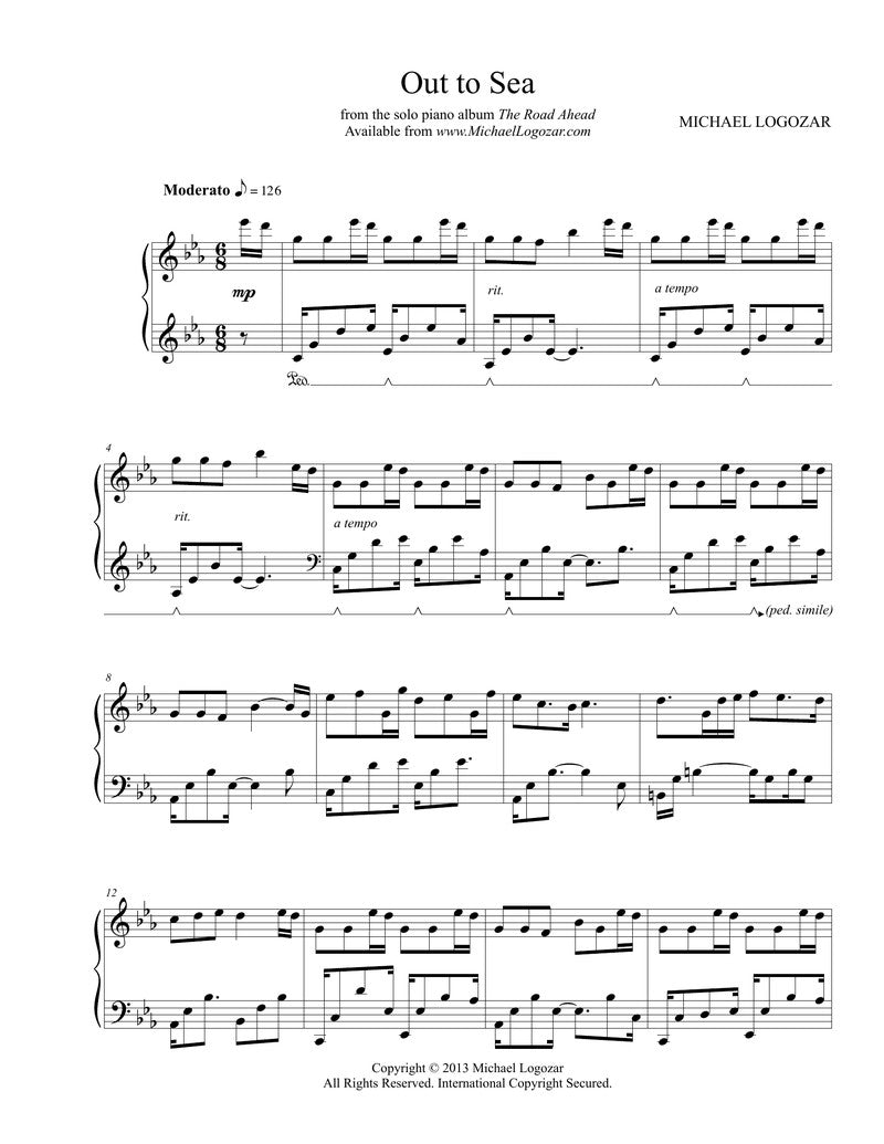 Out to Sea - Sheet Music Download