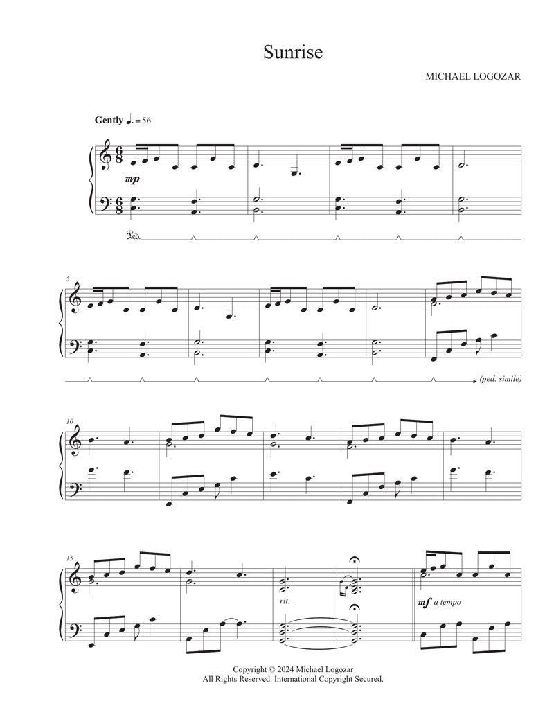 Sunrise - Sheet Music Download