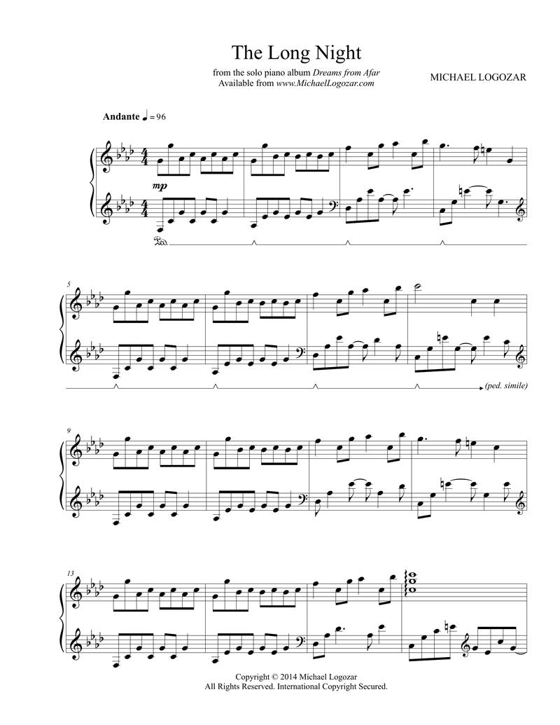 The Long Night - Sheet Music Download