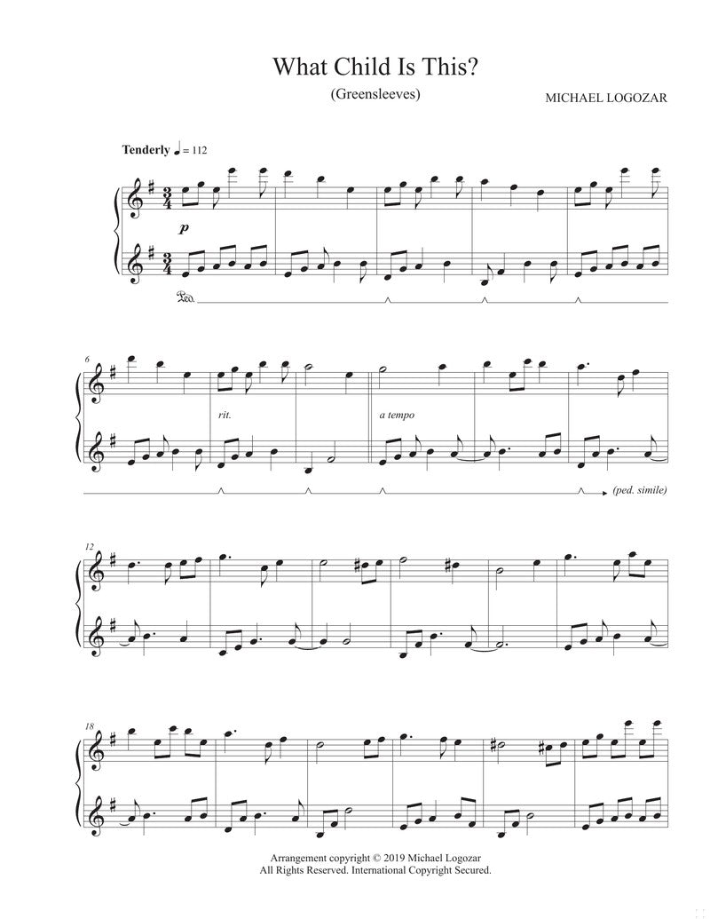 What Child Is This? - Sheet Music Download